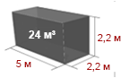 Iveco 24 м3 (5 метров)